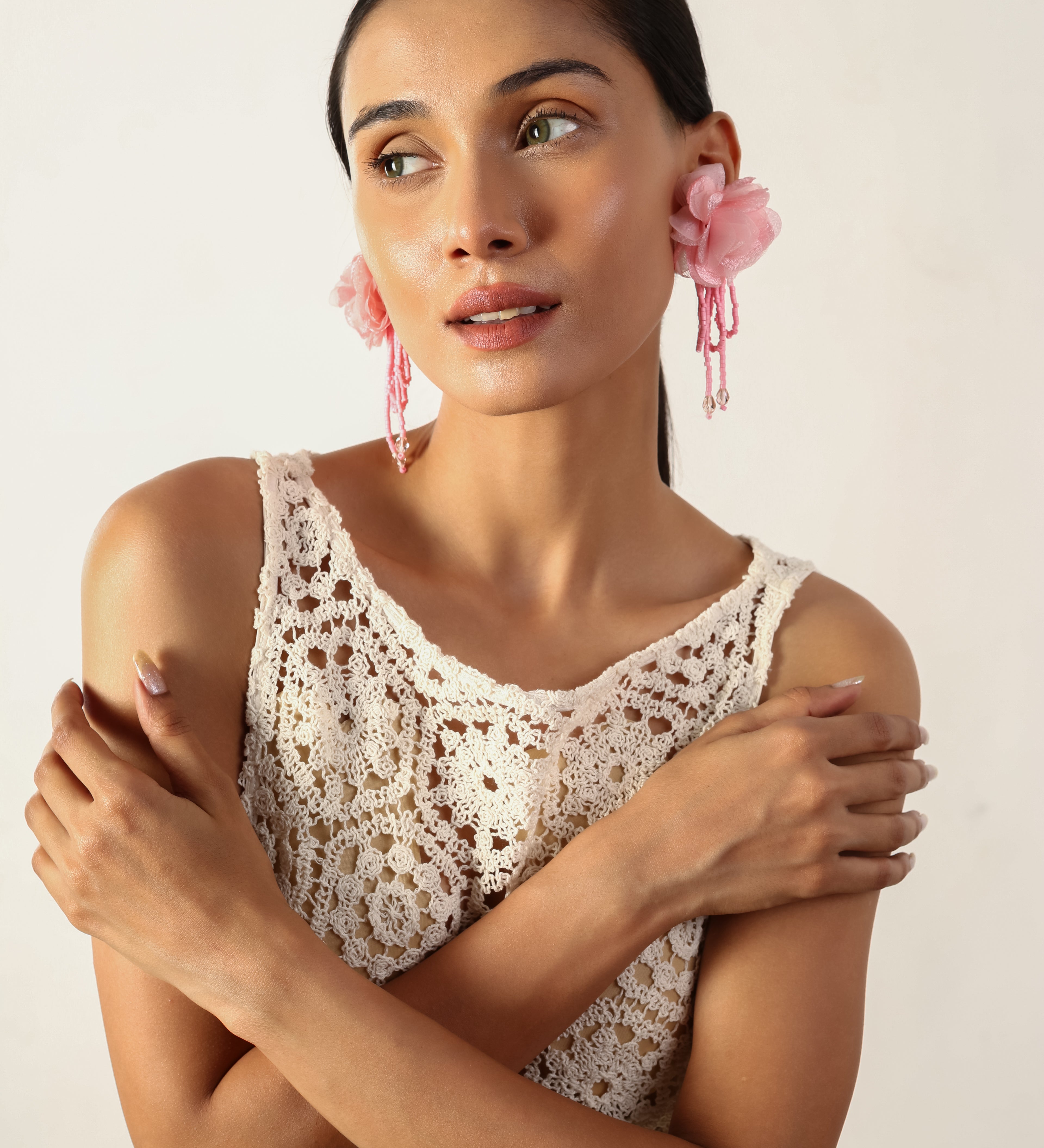 Long Floral Elegant Dangling