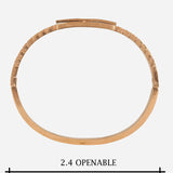 Evil Eye Rose Gold Bracelet