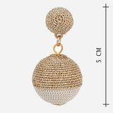 Zari Threader & Chain Work Earrings