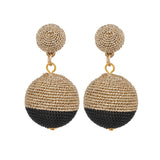 Zari Threader & Chain Work Earrings