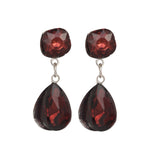 Brown Drop Earrings