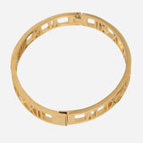 Rose Gold Tiffany Roman Numeral Bracelet
