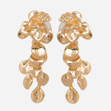 Golden Leaf Earrings