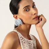 Frozen Floral Classic Earring