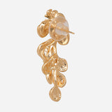 Golden Leaf Earrings