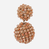 Fancy Glass Stone Hanging Earrings