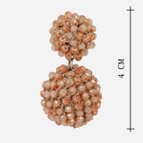 Fancy Glass Stone Hanging Earrings