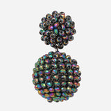 Fancy Glass Stone Hanging Earrings