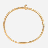 Gold Cartier Nail Bracelet