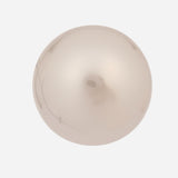 Gold Plated  Shell Pearl Stud Clip-On Earrings (20mm)