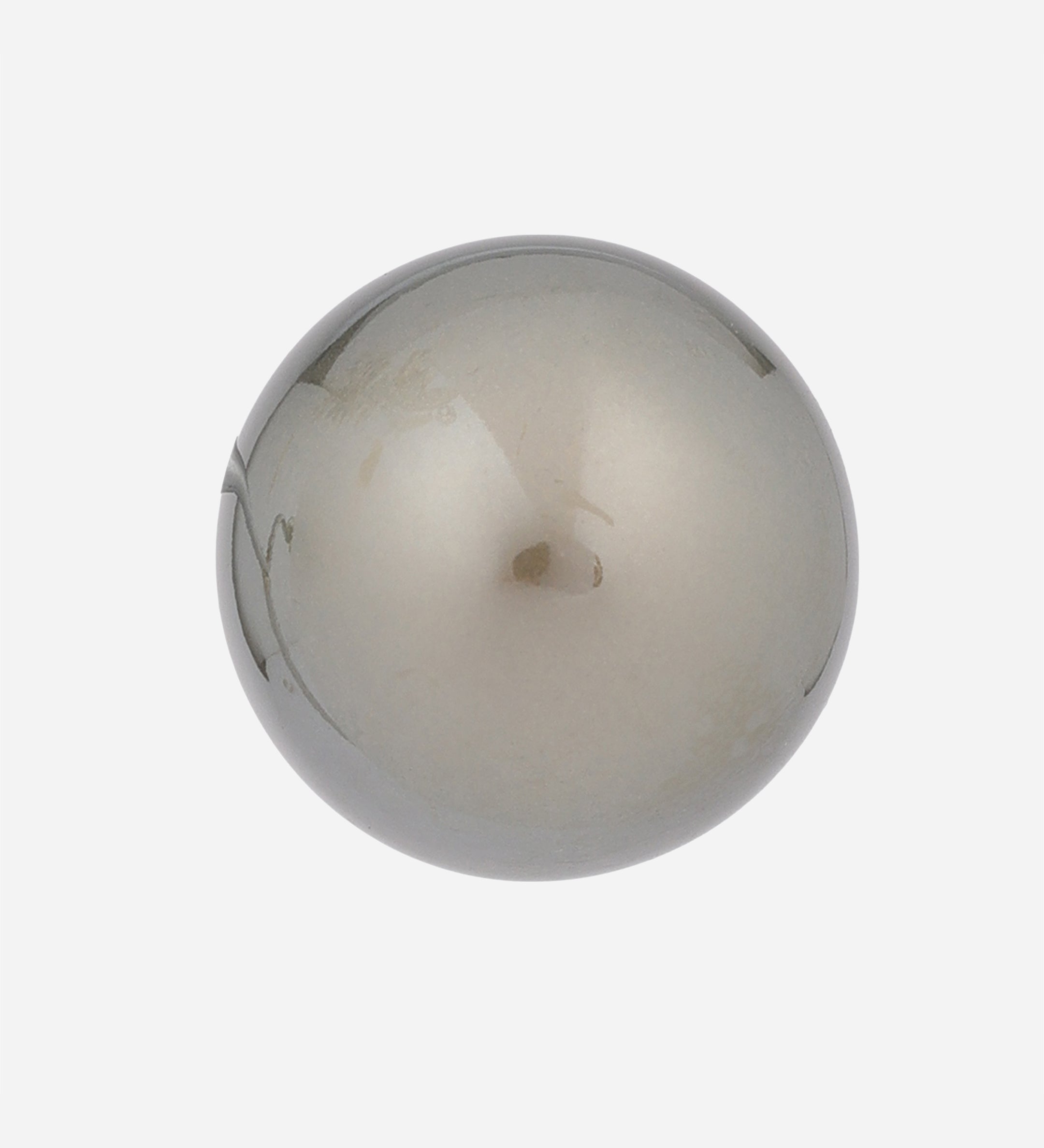Gold Plated  Shell Pearl Stud Clip-On Earrings (20mm)