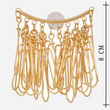 Elegant Gold Plated Hanging Earrings