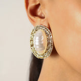 GLOW UP GOLD PLATED ANTITARNISH STUDS