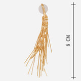 Gold-Plated Hanging Earrings