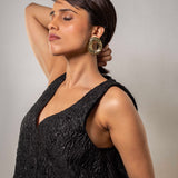 Susan Hammered Gold plated Earrings