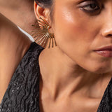 Sunrise Boho Gold plated Earrings