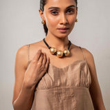 Gold bauble Necklace