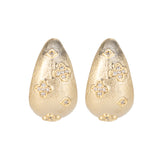 Gold Plated CZ Stone Earrings for Women
