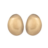 Matt Gold Plated Earrings for Women