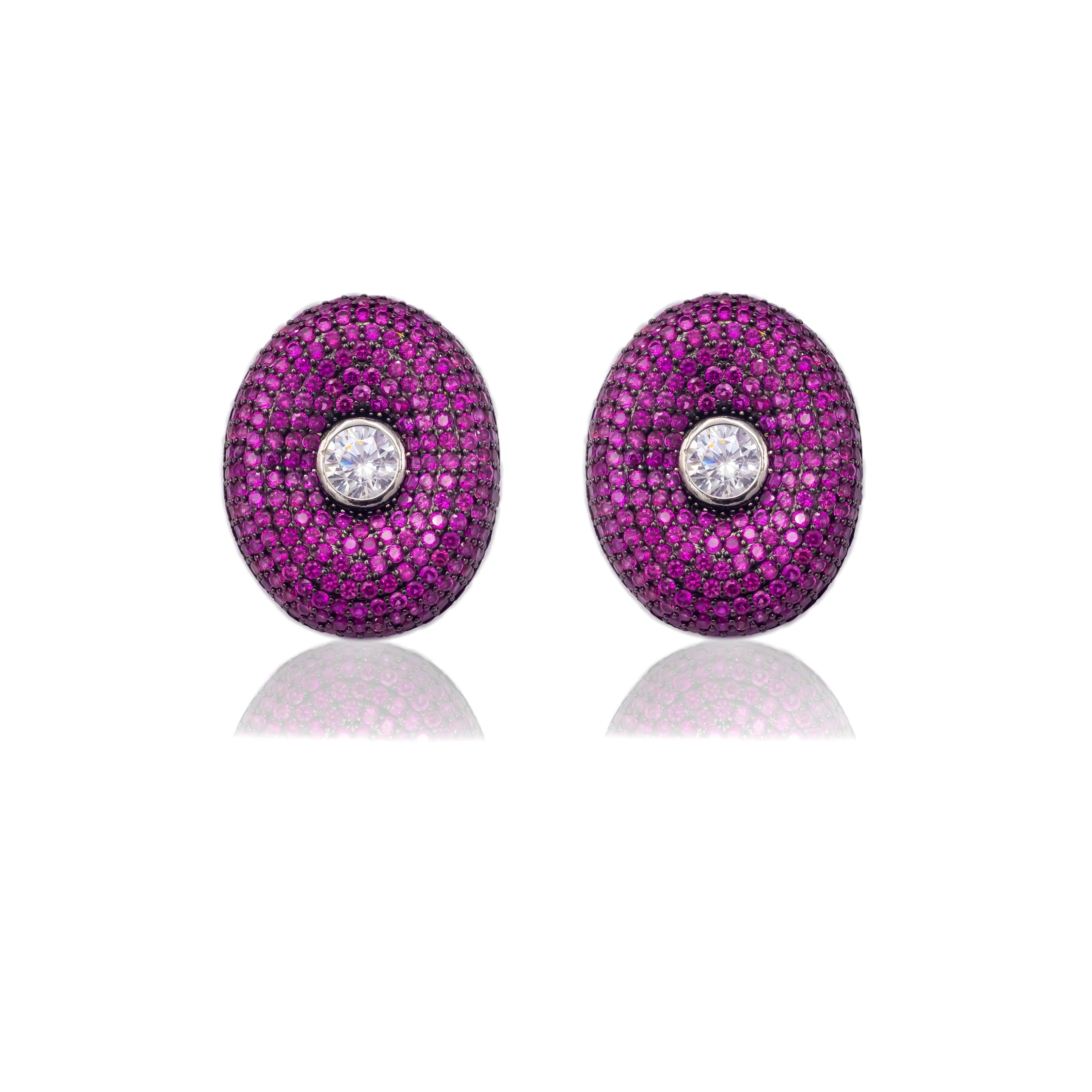Colour Candy Stud Earrings - Zevar King