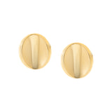 Rose Gold Button Earrings