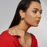 La Tree Knot Earrings - Gold