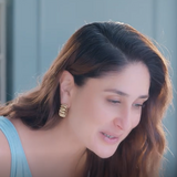 Kareena Kapoor in Roller Coaster Hoops Earrings